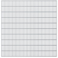 2D zahradní plotové dílce 2,008x2,03 m 10m (celková délka) šedé - Plot