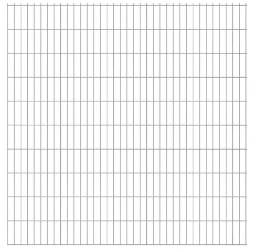 2D zahradní plotové dílce 2,008 × 2,03 m 28 m (celková délka) - Plot - Main image