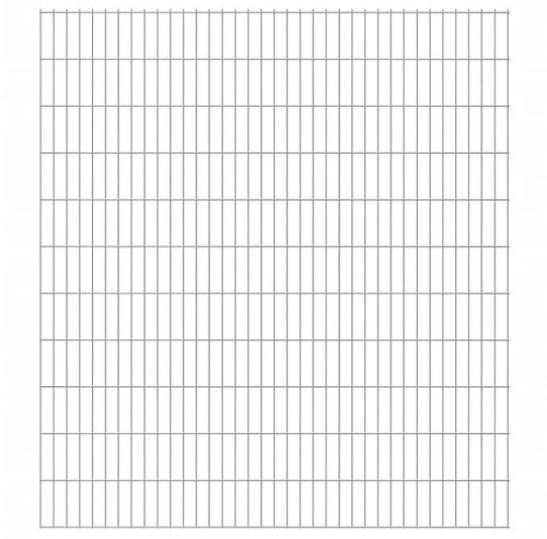 2D zahradní plotové dílce 2,008 × 2,23 m 34 m (celková délka) - Plot - Main image