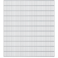 2D zahradní plotový dílec 2,008 × 2,23 m šedý - Plot
