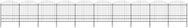 Zahradní plot s hroty ocel (1,75–2) × 17 m černý - Plot