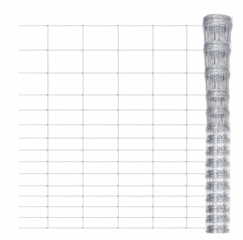 Zahradní plot pozinkovaná ocel 50 m 180 cm - Plot - Main image