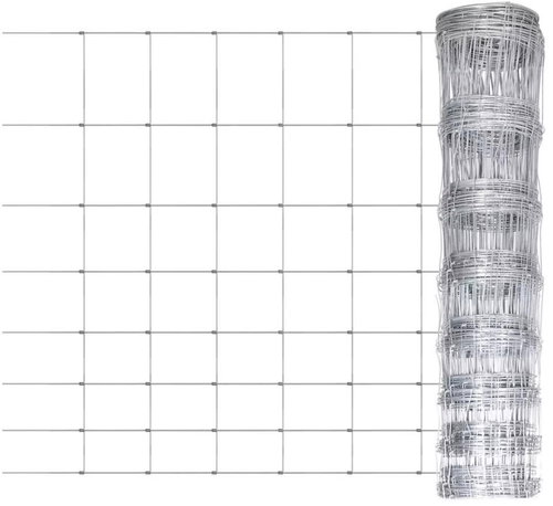 Zahradní plot pozinkovaná ocel 50 m 100 cm - Plot - Main image