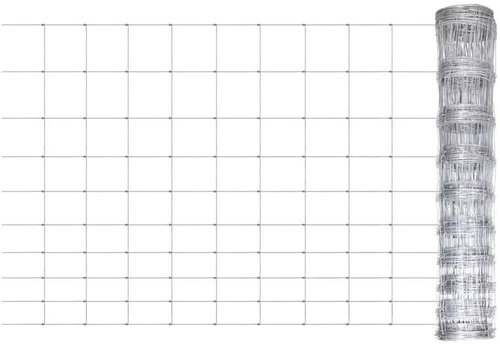 Zahradní plot pozinkovaná ocel 50 m 120 cm - Plot - Main image