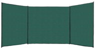 Protivětrná clona HDPE 150 × 450 cm zelená - Zástěna