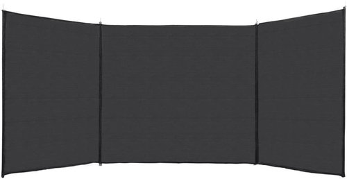 Protivětrná clona HDPE 150 × 450 cm antracitová - Zástěna - Main image