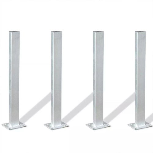 Supports/legs 4 pcs 40 cm steel - Fence Strut - Main image