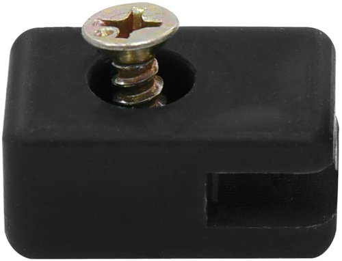 Fence wire holder with screw 100 sets anthracite - Fence Strut - Main image