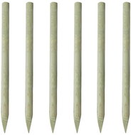 Dřevěné kůly plotové 6 ks dřevo 150 cm - Plot