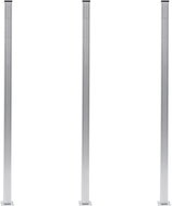 Plotové sloupky 3 ks hliník 185 cm - Plot