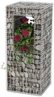 Gabionový sloup / truhlík ocelový 50 x 50 x 120 cm - Gabion