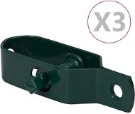 Wire fence tensioners 3 pcs 100 mm steel green - Turnbuckle