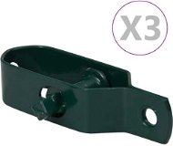 Wire fence tensioners 3 pcs 90 mm steel green - Turnbuckle