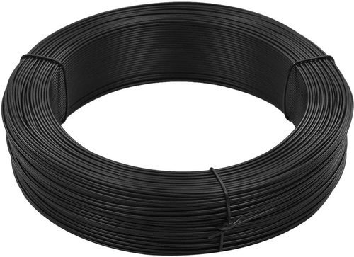Fence wire 250 m 0,9/1,4 mm anthracite steel - Wire - Main image