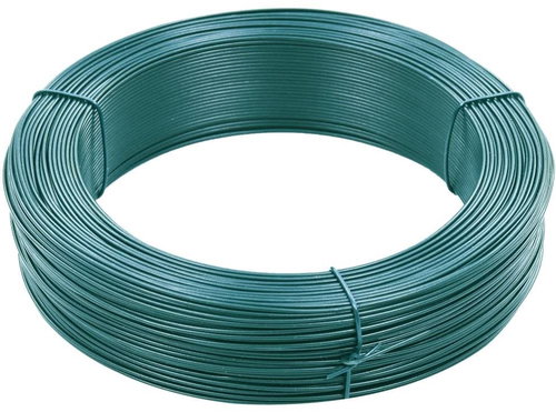 Fence wire 250 m 0,9/1,4 mm steel black-green - Wire - Main image