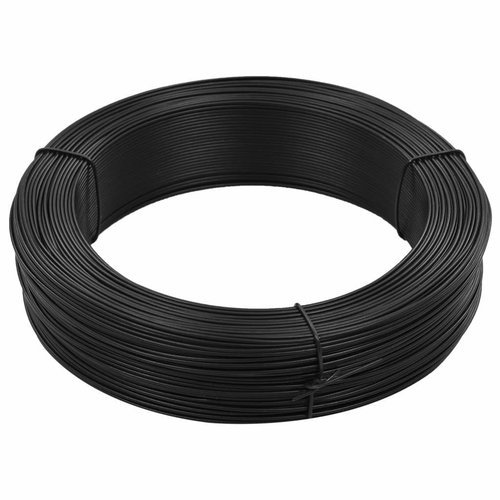Fence wire 250 m 1,4/2 mm anthracite steel - Wire - Main image