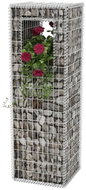 Gabionový sloup / truhlík ocelový 50 x 50 x 160 cm - Gabion