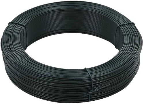 Fence wire 250 m 2,3/3,8 mm steel black-green - Wire - Main image