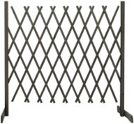 Garden Trellis Fence Grey 180 × 100cm Solid Fir - Wooden Fence
