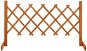 Zahradní trelážový plot oranžový 120 × 60 cm masivní jedle - Dřevěný plot