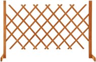 Záhradný trelážový plot oranžový 120 × 90 cm masívne jedle - Drevený plot