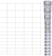 Zahradní plot pozinkovaná ocel 50 × 1,5 m stříbrný - Plot
