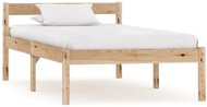 Rám postele, masívne borové drevo, 100 x 200 cm - Rám postele