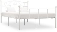 Bed frame white metal 120x200 cm - Bed Frame