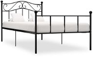Rám postele čierny, kov 90 × 200 cm - Rám postele