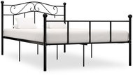 Bed frame black metal 140x200 cm - Bed Frame
