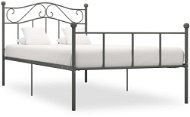 Rám postele šedý kov 90x200 cm - Rám postele