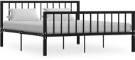 Rám postele čierny kov 160 ×200 cm - Rám postele