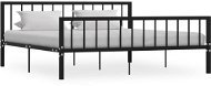 Bed frame black metal 180x200 cm - Bed Frame