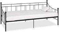 Daybed frame black metal 90x200 cm - Bed