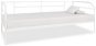 Day bed frame white metal 90x200 cm - Bed