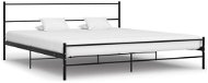 Rám postele, čierny kov, 180 x 200 cm - Rám postele