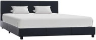Bed frame black faux leather 120x200 cm - Bed Frame