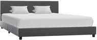 Bed frame gray faux leather 120x200 cm - Bed Frame