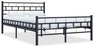Bed frame black steel 120x200 cm - Bed Frame