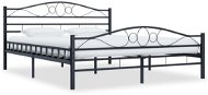 Bed frame black steel 180x200 cm - Bed Frame