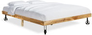 Bed frame solid mangrove wood 160x200 cm - Bed Frame