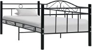 Daybed frame black metal 90x200 cm - Bed