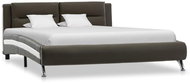 Bed frame gray faux leather 120x200 cm - Bed Frame