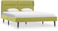 Bed frame green textile 120x200 cm - Bed Frame