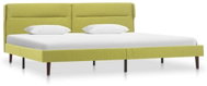 Bed frame green textile 140x200 cm - Bed Frame