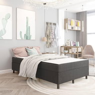 Bed frame gray textile 120x200 cm - Bed Frame