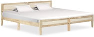 Bed frame solid mango wood 200 cm - Bed Frame