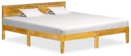 Bed frame solid mango wood 140 cm - Bed Frame