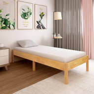 Bed frame solid oak wood 100x200 cm - Bed Frame