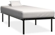 Rám postele černý kov 90 × 200 cm, 284678 - Rám postele